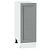 Шкаф нижний с 1-ой дверцей Сканди Grey Softwood Белый 816*300*480