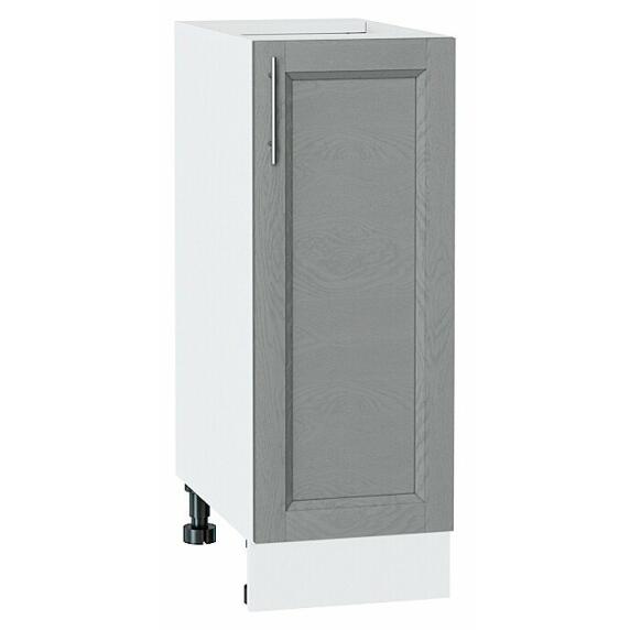 Шкаф нижний с 1-ой дверцей Сканди Grey Softwood Белый 816*300*480