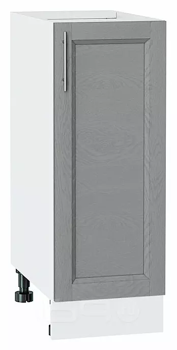 Шкаф нижний с 1-ой дверцей Сканди Grey Softwood Белый 816*300*480