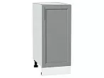 Шкаф нижний с 1-ой дверцей Сканди Grey Softwood Белый 816*350*480