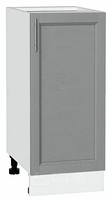 Шкаф нижний с 1-ой дверцей Сканди Grey Softwood Белый 816*350*480