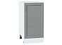 Шкаф нижний с 1-ой дверцей Сканди Grey Softwood Белый 816*400*480