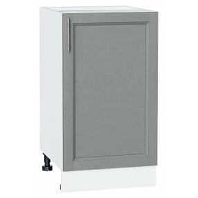 Шкаф нижний с 1-ой дверцей Сканди Grey Softwood Белый 816*450*480