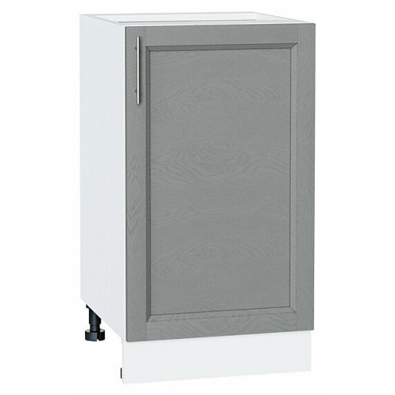 Шкаф нижний с 1-ой дверцей Сканди Grey Softwood Белый 816*450*480