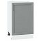 Шкаф нижний с 1-ой дверцей Сканди Grey Softwood Белый 816*500*480 Шкаф нижний с 1-ой дверцей Сканди Grey Softwood Белый 816*500*480