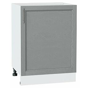 Шкаф нижний с 1-ой дверцей Сканди Grey Softwood Белый 816*600*480