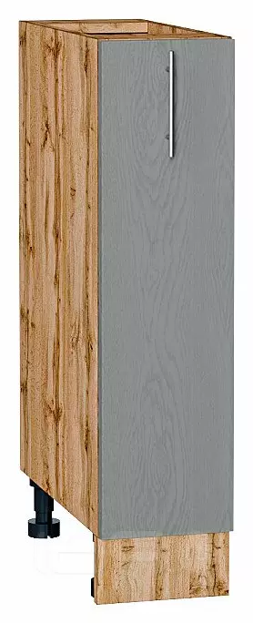 Шкаф нижний с 1-ой дверцей Сканди Grey Softwood Дуб Вотан 816*200*480