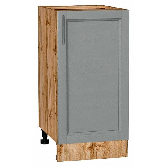 Шкаф нижний с 1-ой дверцей Сканди Grey Softwood Дуб Вотан 816*400*480