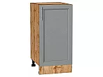 Шкаф нижний с 1-ой дверцей Сканди Grey Softwood Дуб Вотан 816*400*480