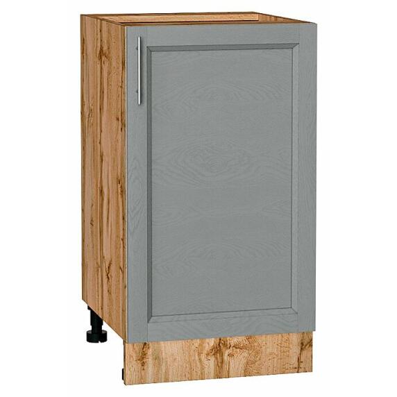 Шкаф нижний с 1-ой дверцей Сканди Grey Softwood Дуб Вотан 816*450*480