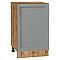 Шкаф нижний с 1-ой дверцей Сканди Grey Softwood Дуб Вотан 816*500*480 Шкаф нижний с 1-ой дверцей Сканди Grey Softwood Дуб Вотан 816*500*480