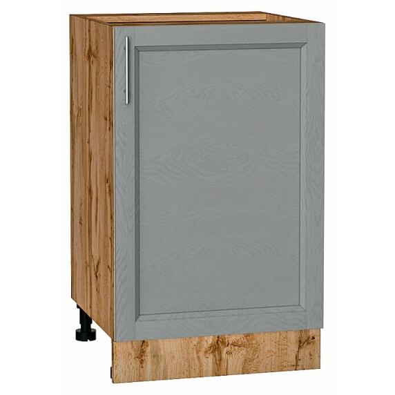 Шкаф нижний с 1-ой дверцей Сканди Grey Softwood Дуб Вотан 816*500*480