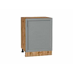 Шкаф нижний с 1-ой дверцей Сканди Grey Softwood Дуб Вотан 816*600*480