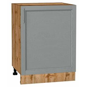 Шкаф нижний с 1-ой дверцей Сканди Grey Softwood Дуб Вотан 816*600*480