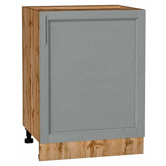 Шкаф нижний с 1-ой дверцей Сканди Grey Softwood Дуб Вотан 816*600*480
