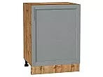 Шкаф нижний с 1-ой дверцей Сканди Grey Softwood Дуб Вотан 816*600*480
