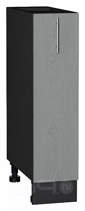 Шкаф нижний с 1-ой дверцей Сканди Grey Softwood Graphite 816*200*480
