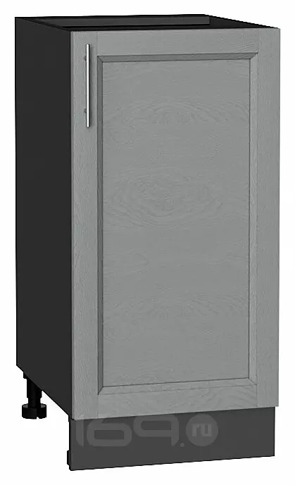 Шкаф нижний с 1-ой дверцей Сканди Grey Softwood Graphite 816*400*480