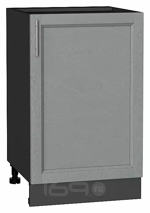 Шкаф нижний с 1-ой дверцей Сканди Grey Softwood Graphite 816*500*480