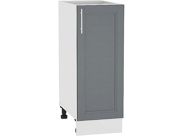 Шкаф нижний с 1-ой дверцей Сканди Н 300 Graphite Softwood-Белый