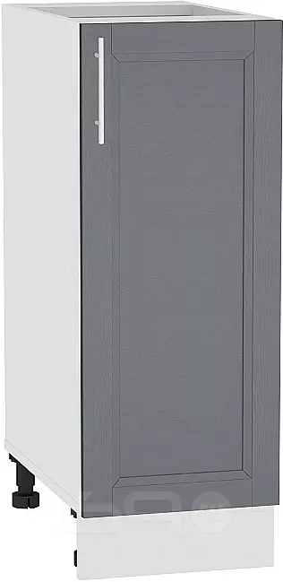 Шкаф нижний с 1-ой дверцей Сканди Н 300 Graphite Softwood-Белый