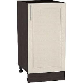 Шкаф нижний с 1-ой дверцей Сканди Н 400 Cappuccino Softwood-Венге