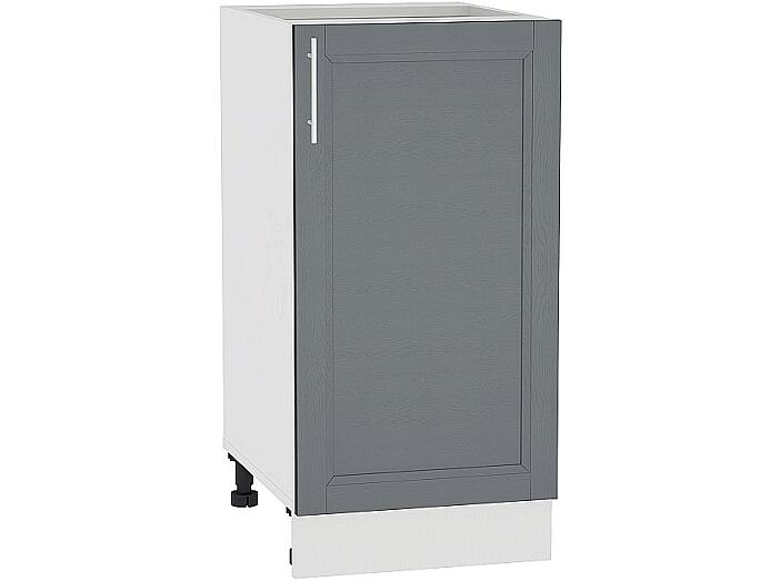 Шкаф нижний с 1-ой дверцей Сканди Н 400 Graphite Softwood-Белый
