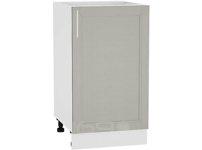 Шкаф нижний с 1-ой дверцей Сканди Н 450 Grey Softwood-Белый