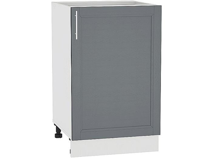 Шкаф нижний с 1-ой дверцей Сканди Н 500 Graphite Softwood-Белый