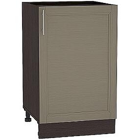 Шкаф нижний с 1-ой дверцей Сканди Н 500 Cappuccino Wood-Венге