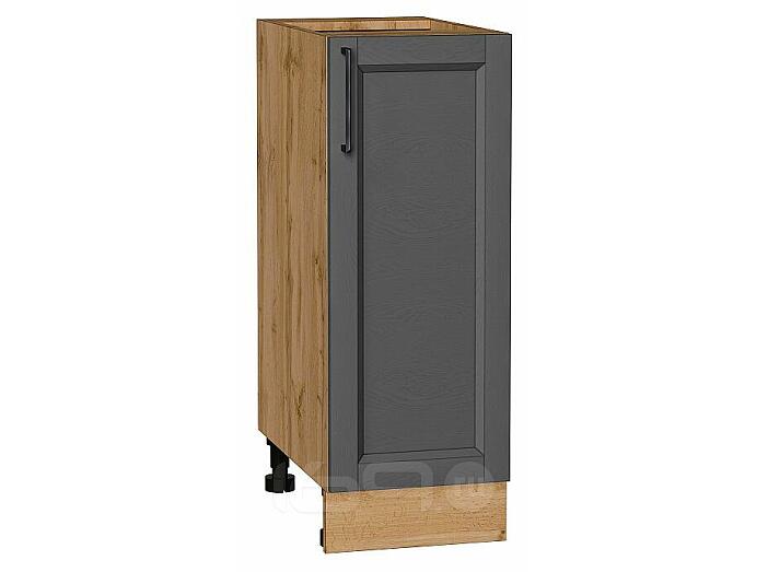 Шкаф нижний с 1-ой дверцей Сканди Stormy Silkwood/Дуб Вотан 816*300*480