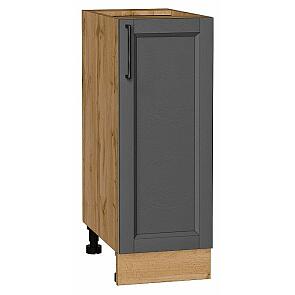 Шкаф нижний с 1-ой дверцей Сканди Stormy Silkwood/Дуб Вотан 816*300*480