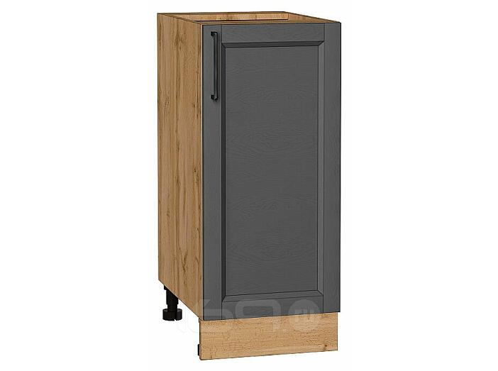Шкаф нижний с 1-ой дверцей Сканди Stormy Silkwood/Дуб Вотан 816*350*480