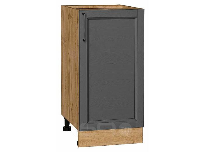 Шкаф нижний с 1-ой дверцей Сканди Stormy Silkwood/Дуб Вотан 816*400*480