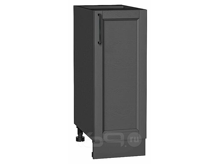 Шкаф нижний с 1-ой дверцей Сканди Stormy Silkwood/Graphite 816*300*480