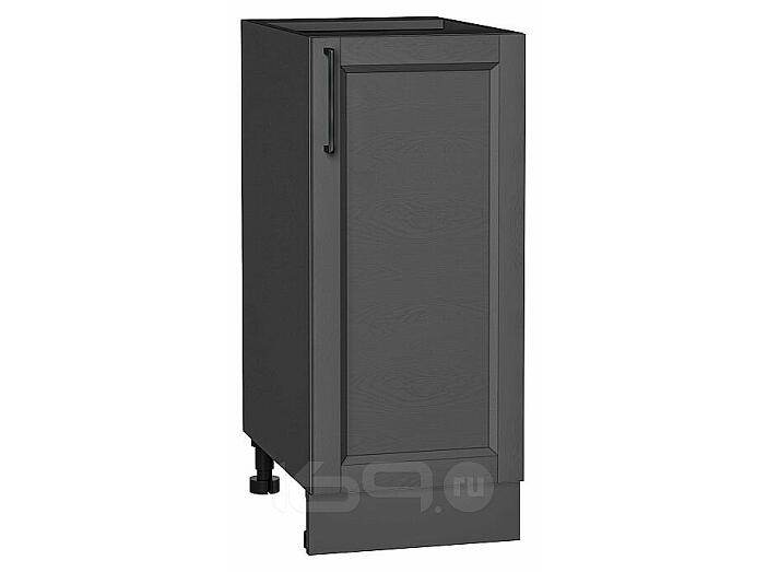 Шкаф нижний с 1-ой дверцей Сканди Stormy Silkwood/Graphite 816*350*480