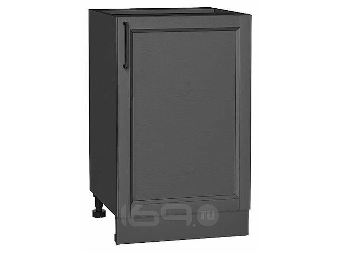 Шкаф нижний с 1-ой дверцей Сканди Stormy Silkwood/Graphite 816*500*480