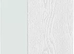 Шкаф нижний с 1-ой дверцей Сканди White Silkwood/Белый 816*200*480