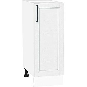 Шкаф нижний с 1-ой дверцей Сканди White Silkwood/Белый 816*300*480