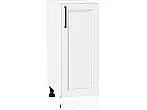 Шкаф нижний с 1-ой дверцей Сканди White Silkwood/Белый 816*300*480