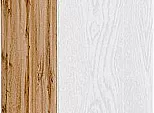 Шкаф нижний с 1-ой дверцей Сканди White Silkwood/Дуб Вотан 816*200*480