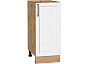 Шкаф нижний с 1-ой дверцей Сканди White Silkwood/Дуб Вотан 816*350*480