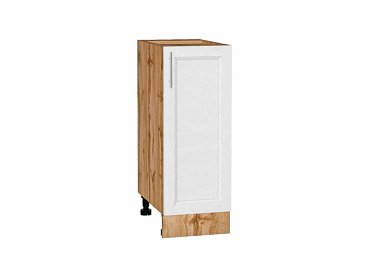 Шкаф нижний с 1-ой дверцей Сканди White Softwood Дуб Вотан 816*300*480