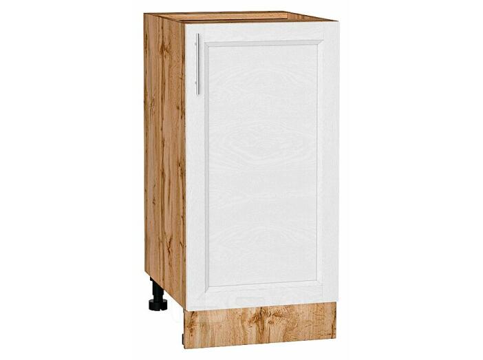 Шкаф нижний с 1-ой дверцей Сканди White Softwood Дуб Вотан 816*400*480