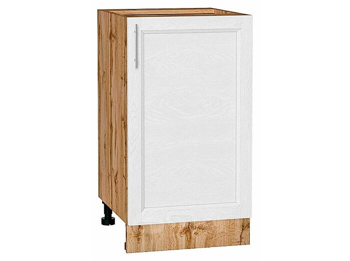 Шкаф нижний с 1-ой дверцей Сканди White Softwood Дуб Вотан 816*450*480
