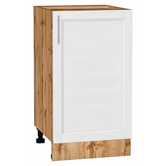 Шкаф нижний с 1-ой дверцей Сканди White Softwood Дуб Вотан 816*450*480