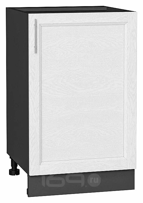 Шкаф нижний с 1-ой дверцей Сканди White Softwood Graphite