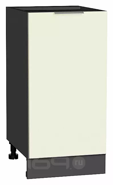 Шкаф нижний с 1-ой дверцей Терра Ваниль софт Graphite 816*400*478
