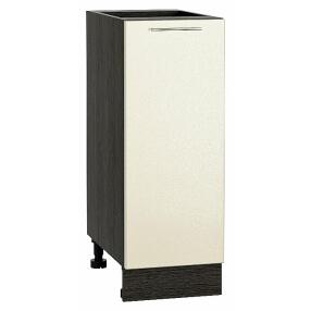 Шкаф нижний с 1-ой дверцей Валерия-М Бежевый металлик Graphite 816*300*478