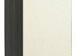Шкаф нижний с 1-ой дверцей Валерия-М Бежевый металлик Graphite 816*300*478